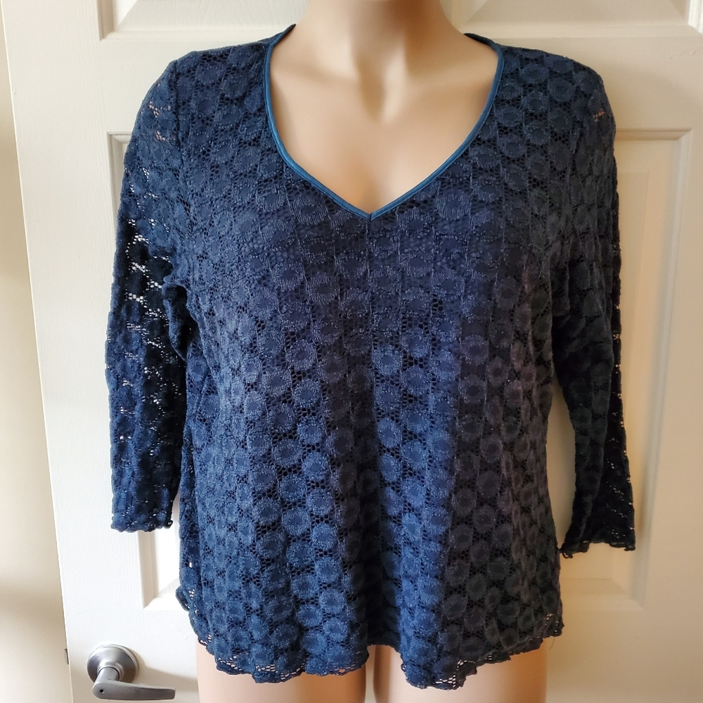 B.I.Y.A.Y.C.D.A Crocheted Lace Top